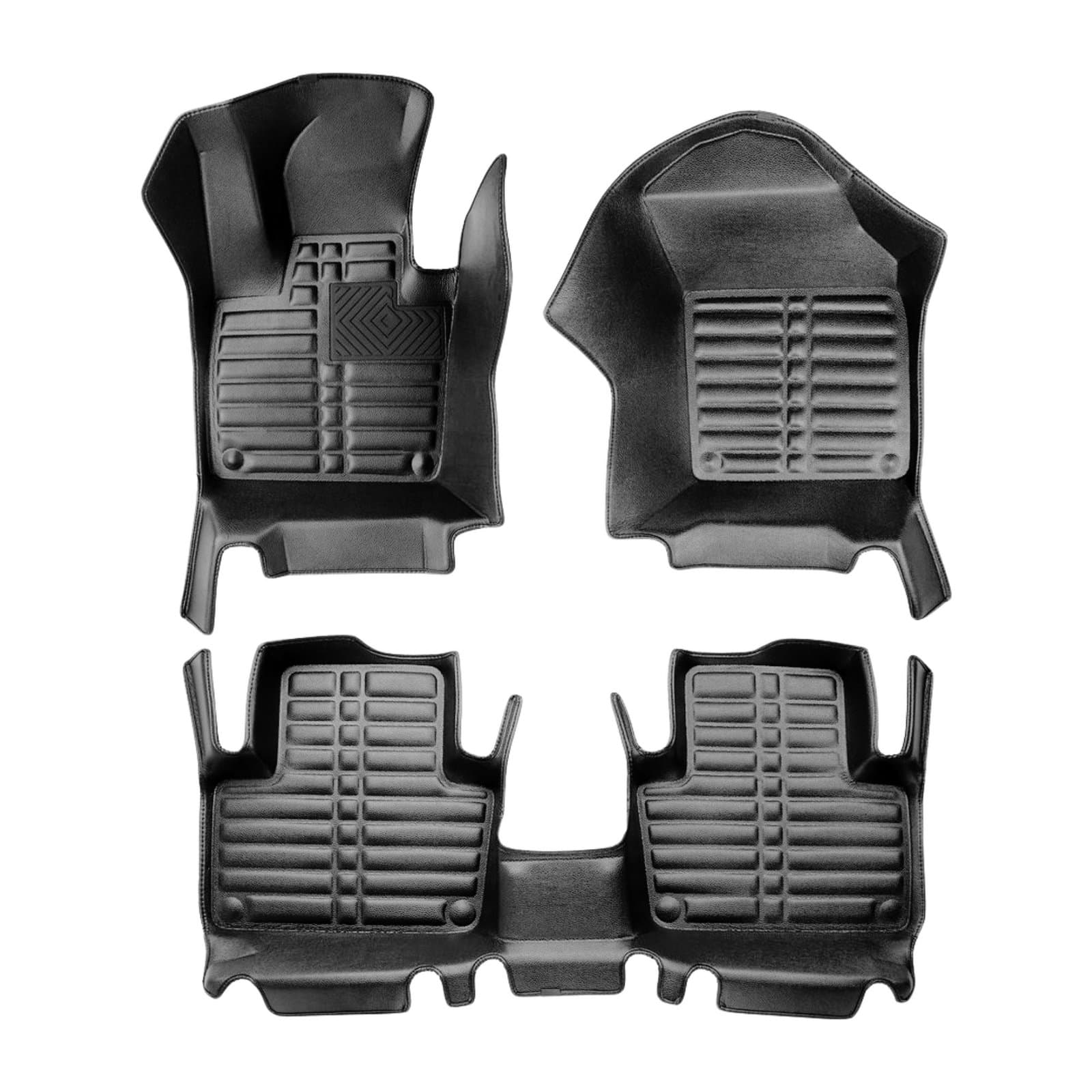 5D Premium Auto Fussmatten TPE Set passend für Volvo XC 90 (2.Gen) Hybrid Baujahr ab 2015