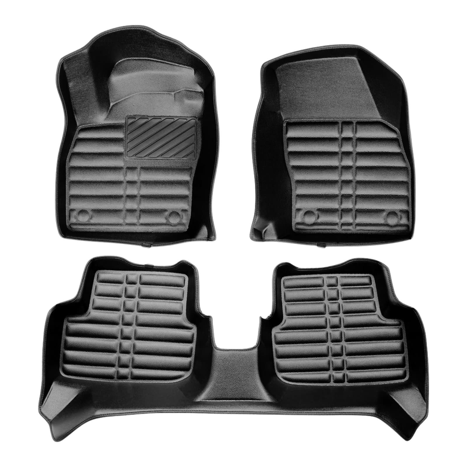 5D Premium Auto Fussmatten TPE Set passend für VW Polo (6.Gen) Baujahr ab 2017