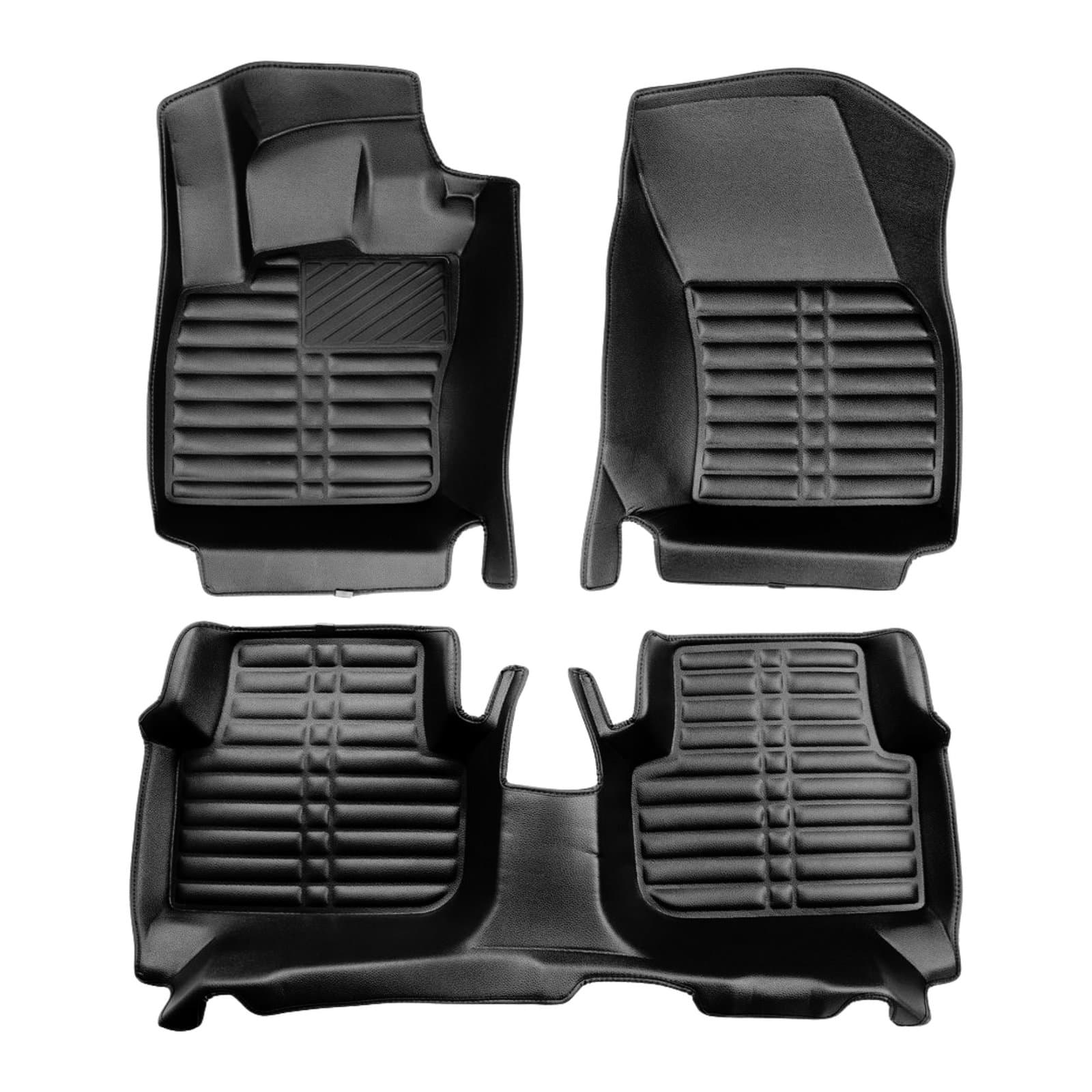 5D Premium Auto Fussmatten TPE Set passend für VW Tiguan (2.Gen) Baujahr 2016-2023