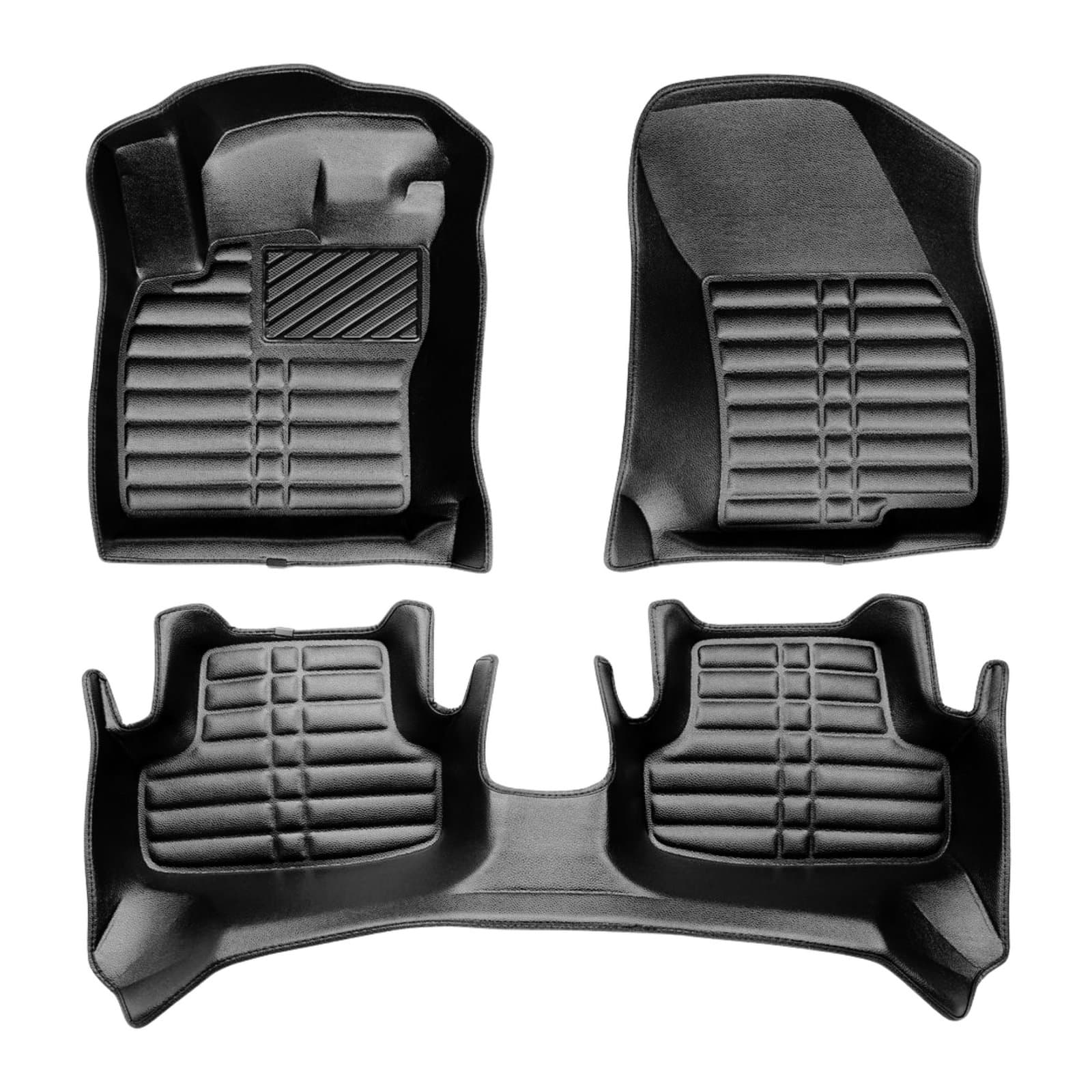 5D Premium Auto Fussmatten TPE Set passend für VW T- Roc Baujahr ab 2017