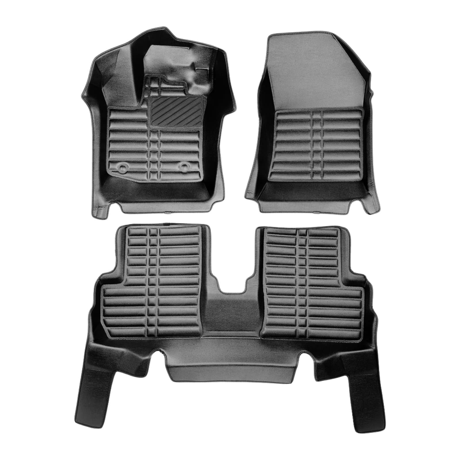 5D Premium Auto Fussmatten TPE Set passend für Dacia Lodgy Baujahr 2012-2022