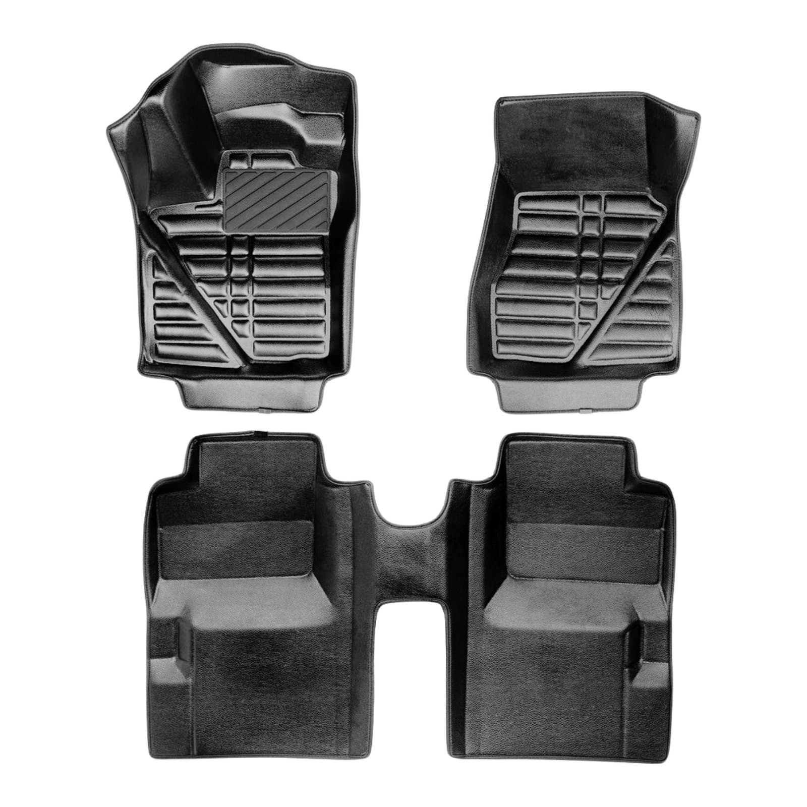 5D Premium Auto Fussmatten TPE Set passend für Smart Forfour EQ Baujahr ab 2017