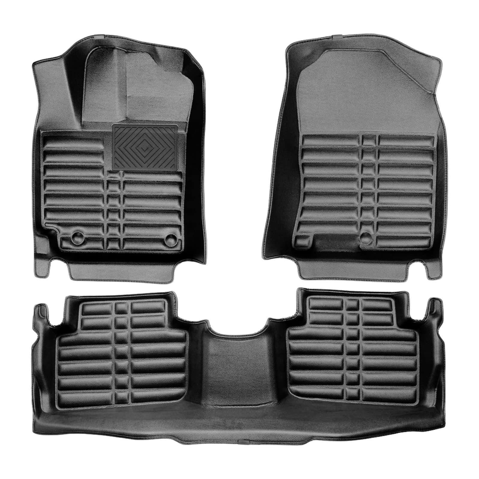 5D Premium Auto Fussmatten TPE Set passend für Hyundai Kona (Benzin) (Kein Hybrid) Baujahr ab 2017