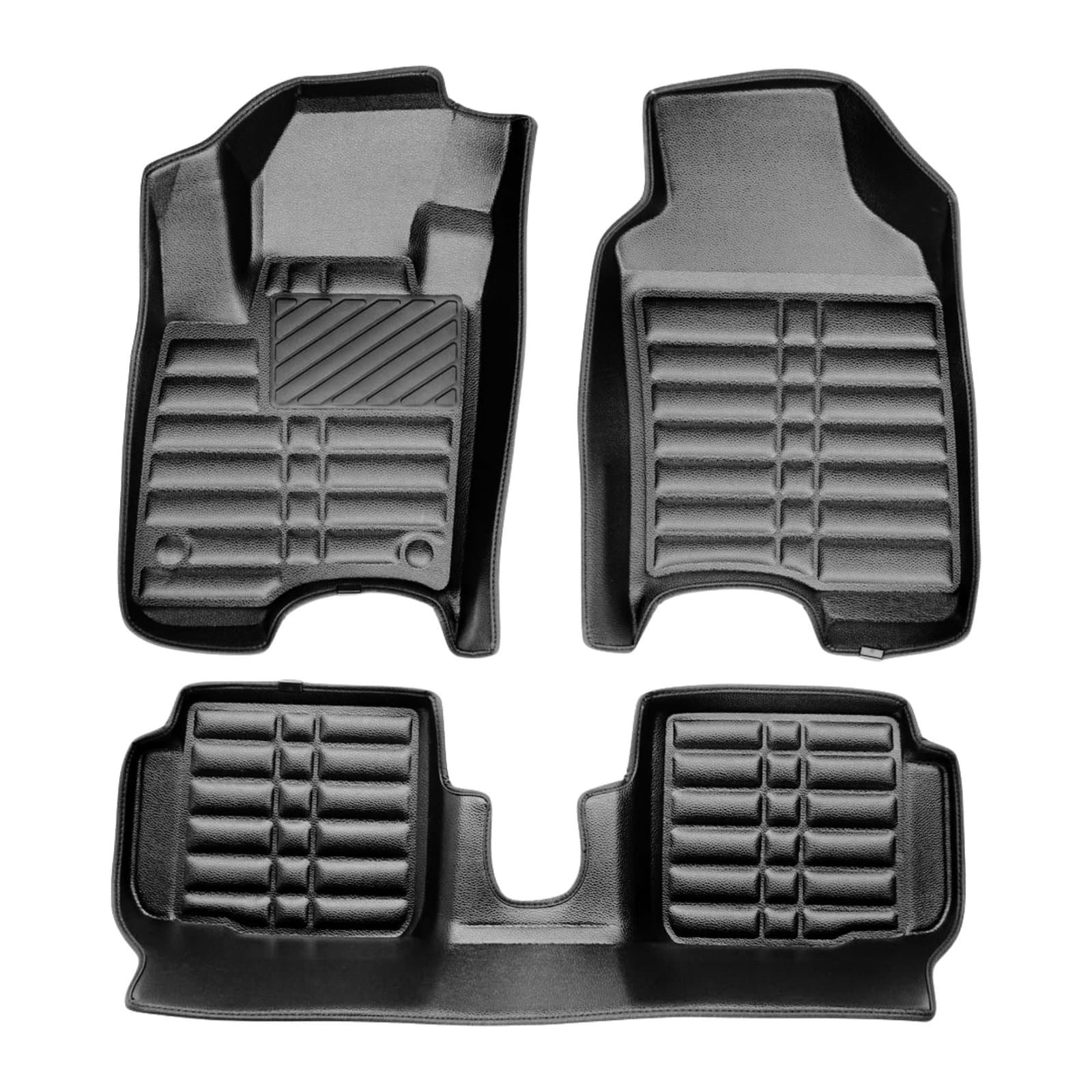 5D Premium Auto Fussmatten TPE Set passend für Fiat Panda Hybrid ab 2020