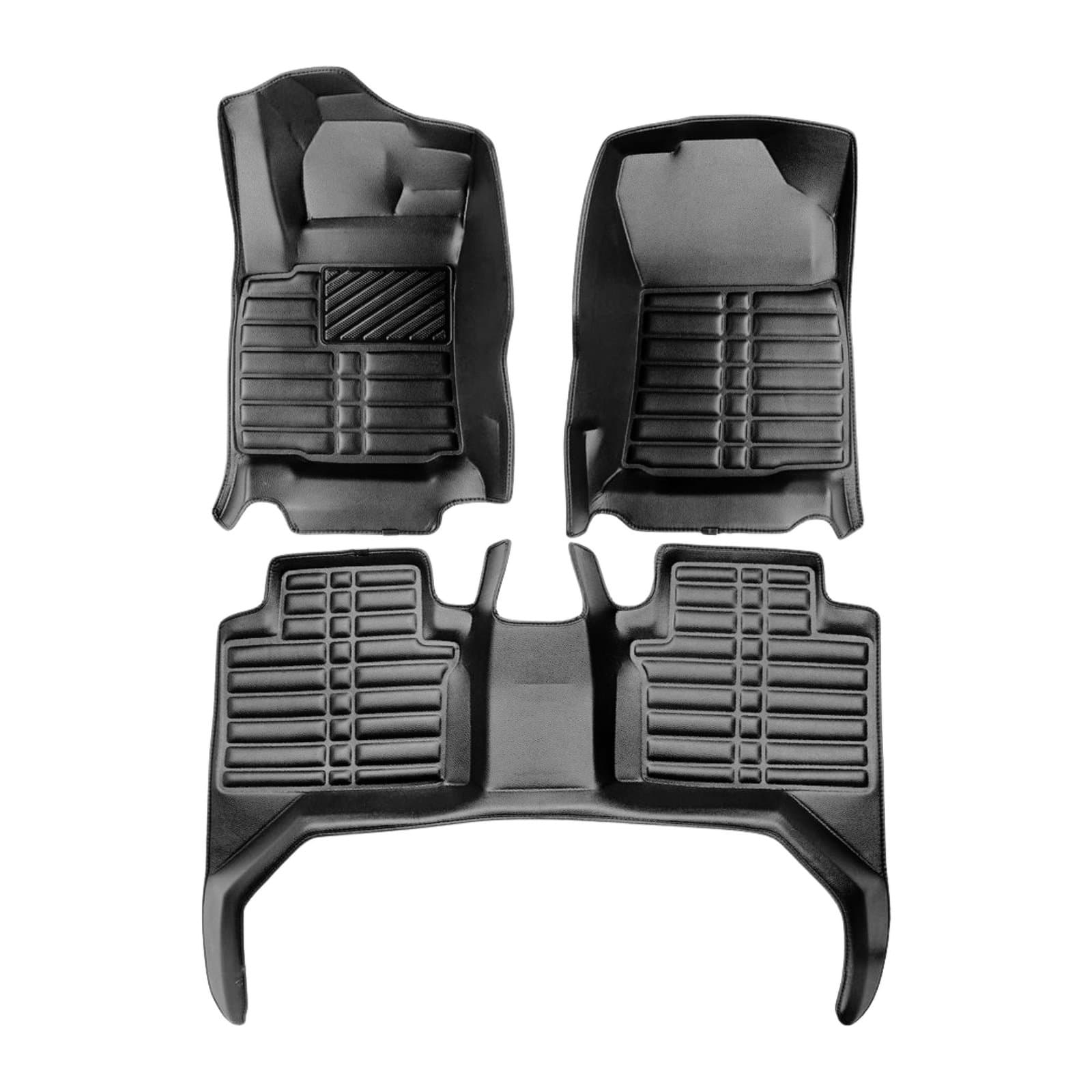 5D Premium Auto Fussmatten TPE Set passend für Toyota Hilux Revo Baujahr ab 2015