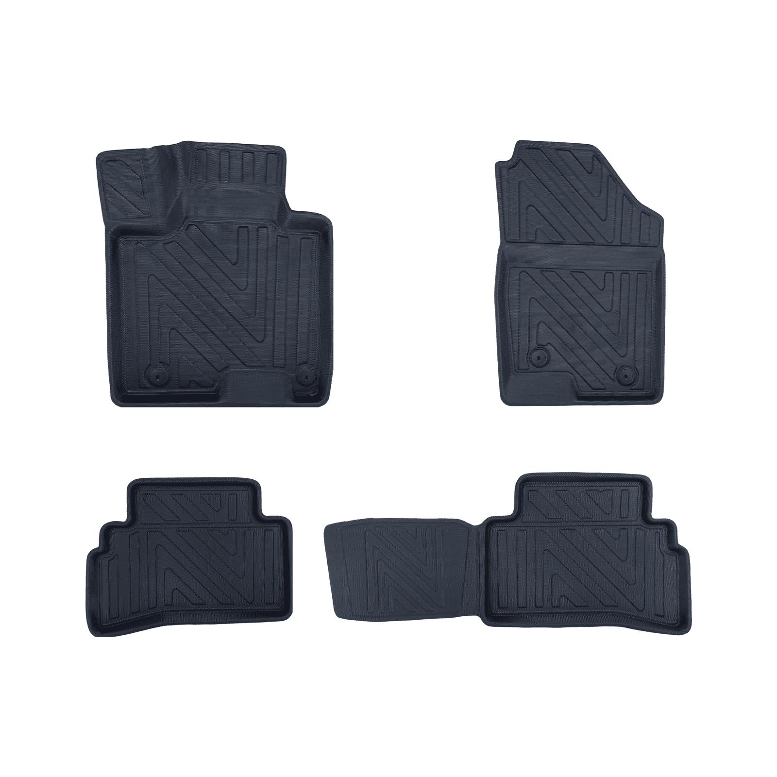 3D Fussmatten passend für Hyundai Tucson (4.Gen) ab 2021 (Passt Nicht in Plug-In-HYBRID)