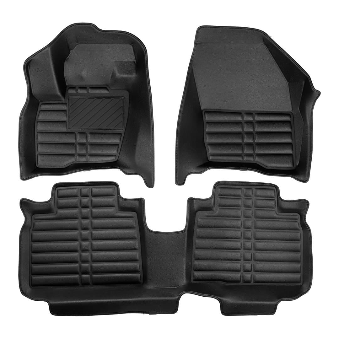 5D Premium Auto Fussmatten TPE Set passend für Ford Edge Baujahr ab 2015