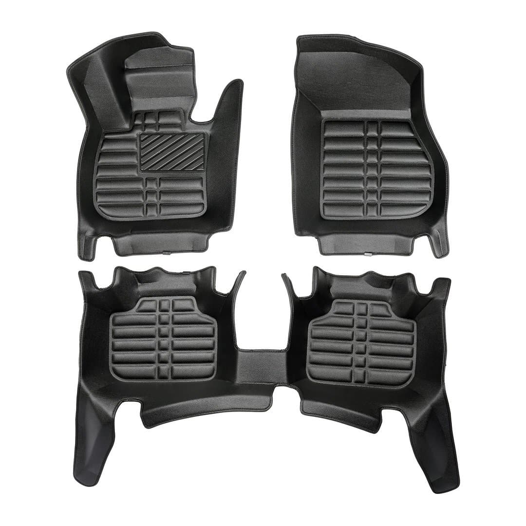 5D Premium Auto Fussmatten TPE Set passend für Mini Countryman (1.Gen) Baujahr 2010-2017