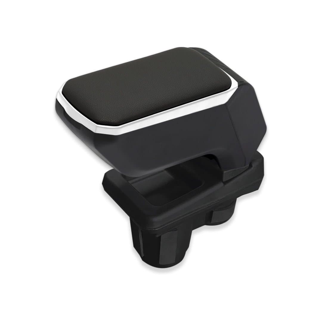 Mittelarmlehne Armauflage GRAU Passend für Dacia Duster 2.Gen ab 2018 aus hochwertigem ABS-Kunstleder