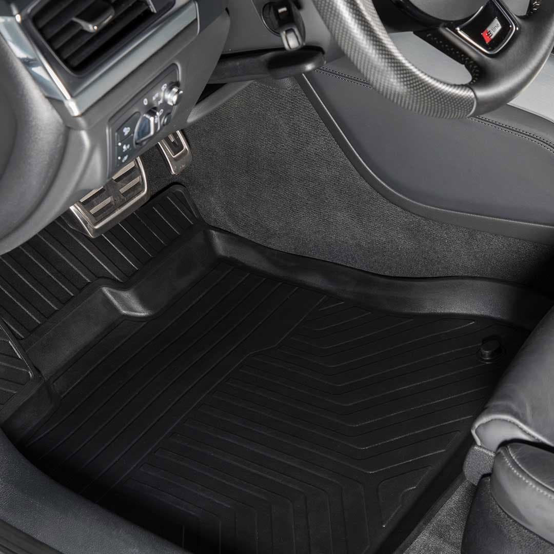 3D Premium Gummi Auto Fußmatten Set Passend für Fiat Grande Punto Baujahr ab 2006