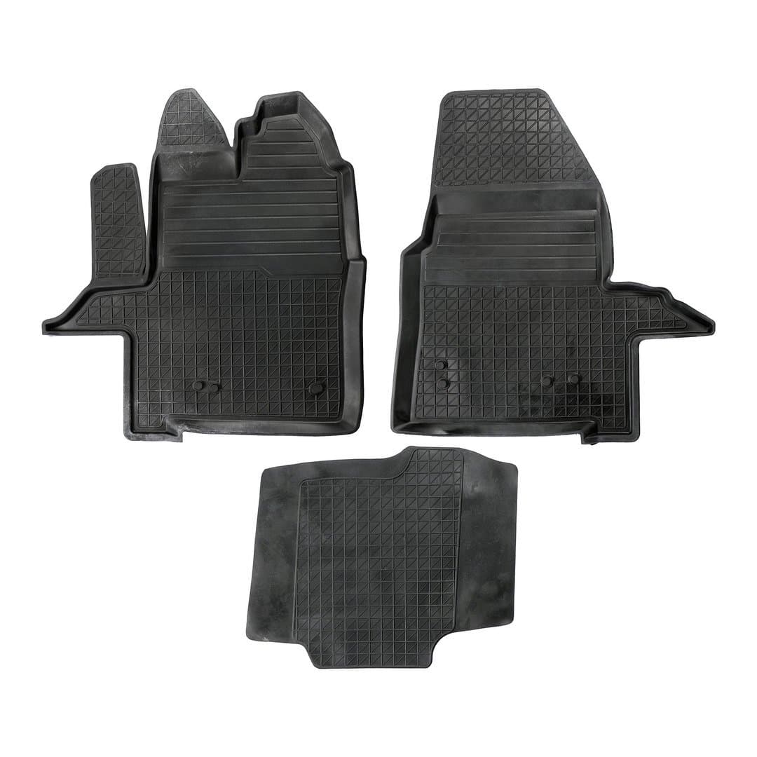 3D Premium Gummi Auto Fussmatten Set Passend für Ford Tourneo Custom Baujahr ab 2012