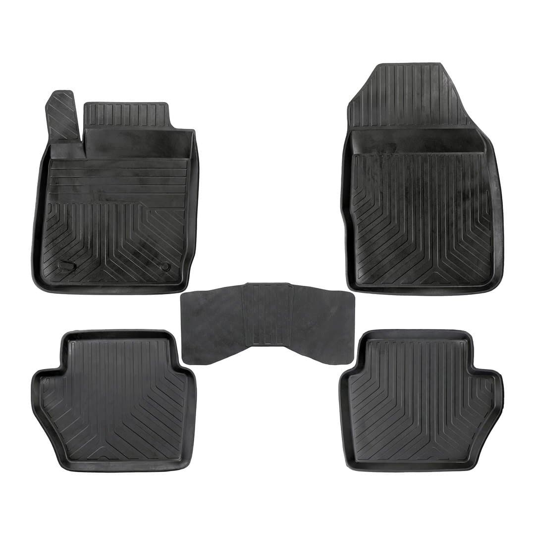 3D Premium Gummi Auto Fussmatten Set Passend für Ford EcoSport Baujahr ab 2017