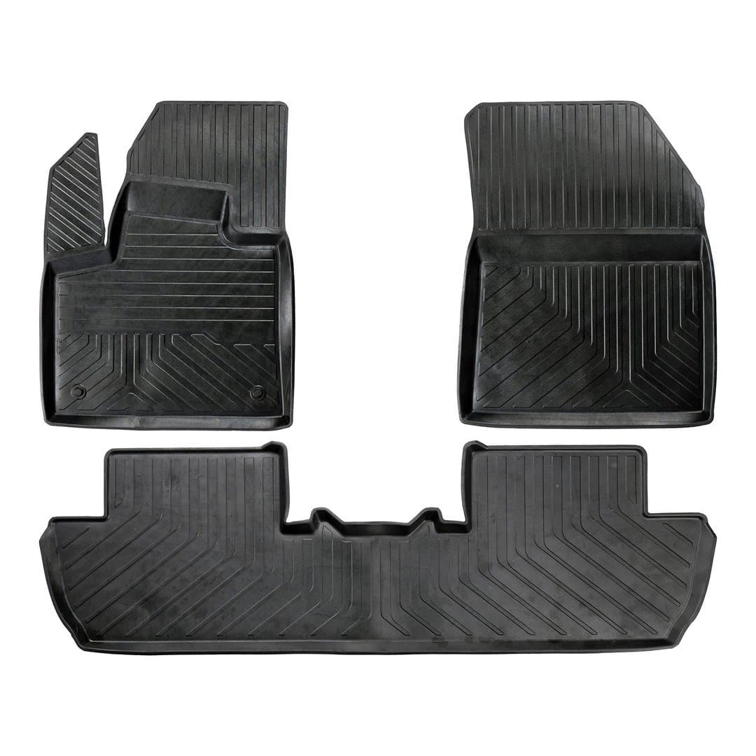 3D Premium Gummi Auto Fussmatten Set Passend für Peugeot 5008 GT-LİNE ab 2017