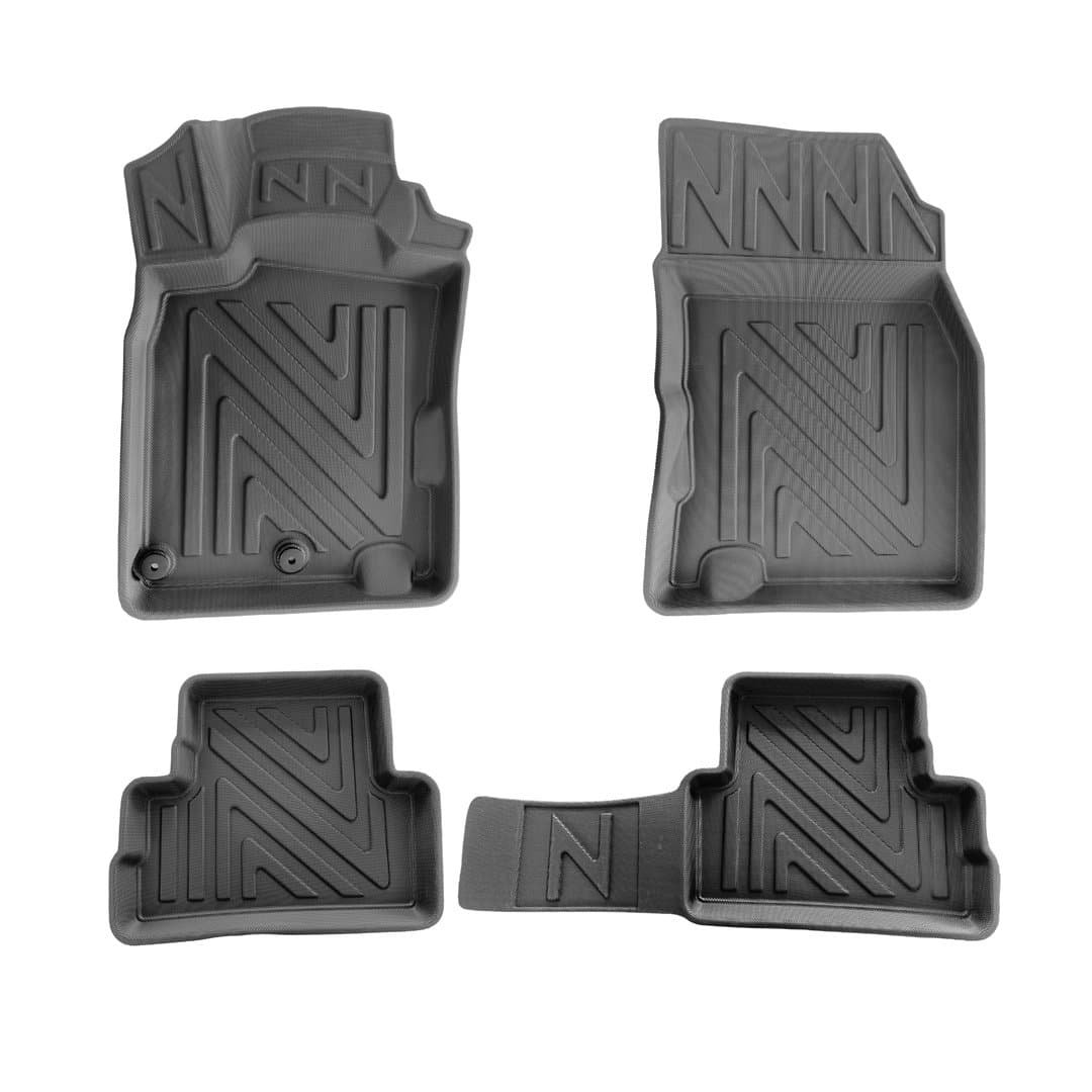 3D Fussmatten passend für Nissan Qashqai II (2.Gen) J11 2014-2021