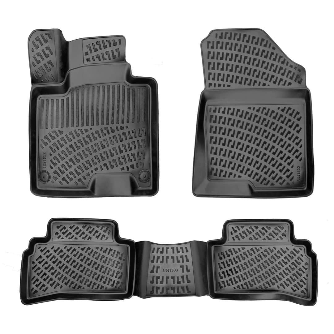 3D Auto Gummimatten passend für KIA Sportage Elegance Konfor/Cool/Prestige Paket Baujahr ab 2022 (Benzin / Diesel Mild Hybrid