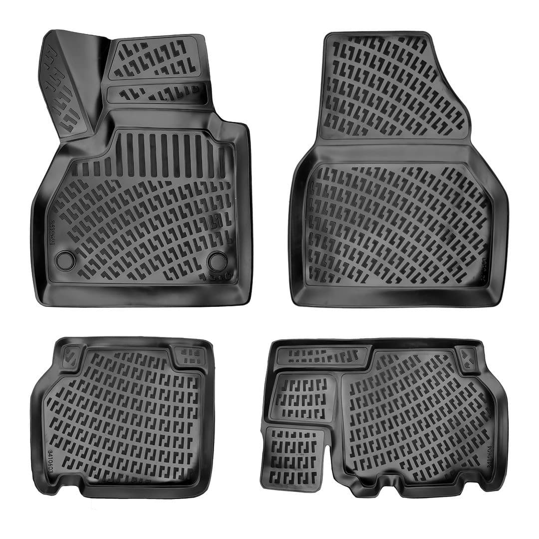 3D Auto Fussmatten Set passend für Renault Kangoo Baujahr 2008-2020