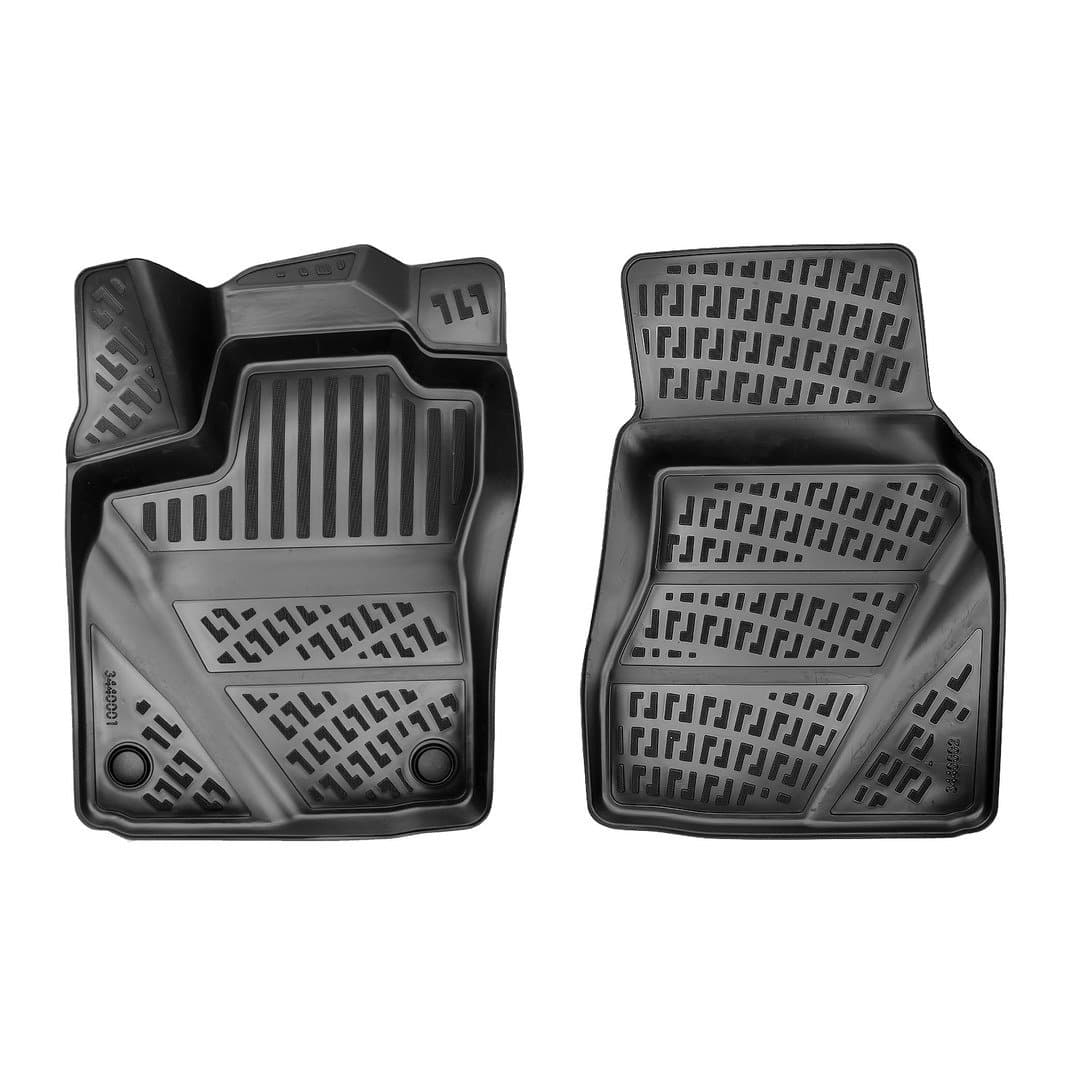 3D Auto Fussmatten Set passend für Smart Fortwo ELEKTRO 2 Türig Baujahr ab 2018