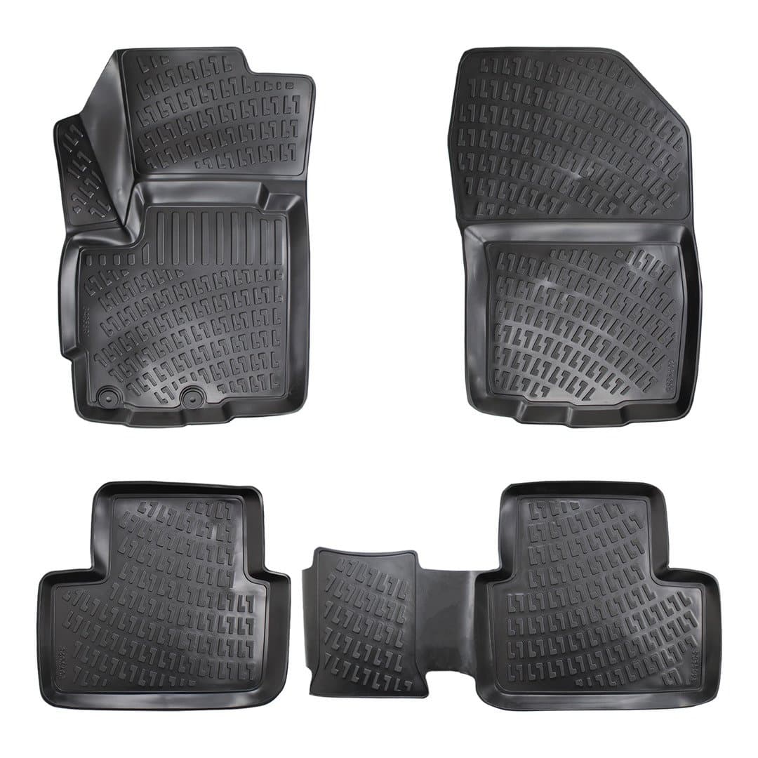 3D Auto Fussmatten Set passend für Mitsubishi Outlander Sport Baujahr 2010-2022