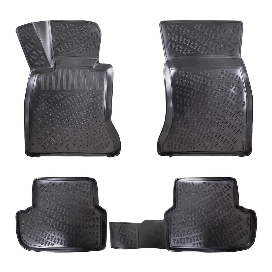 3D Auto Fußmatten Set für BMW 5 G60 Baujahr ab 2023