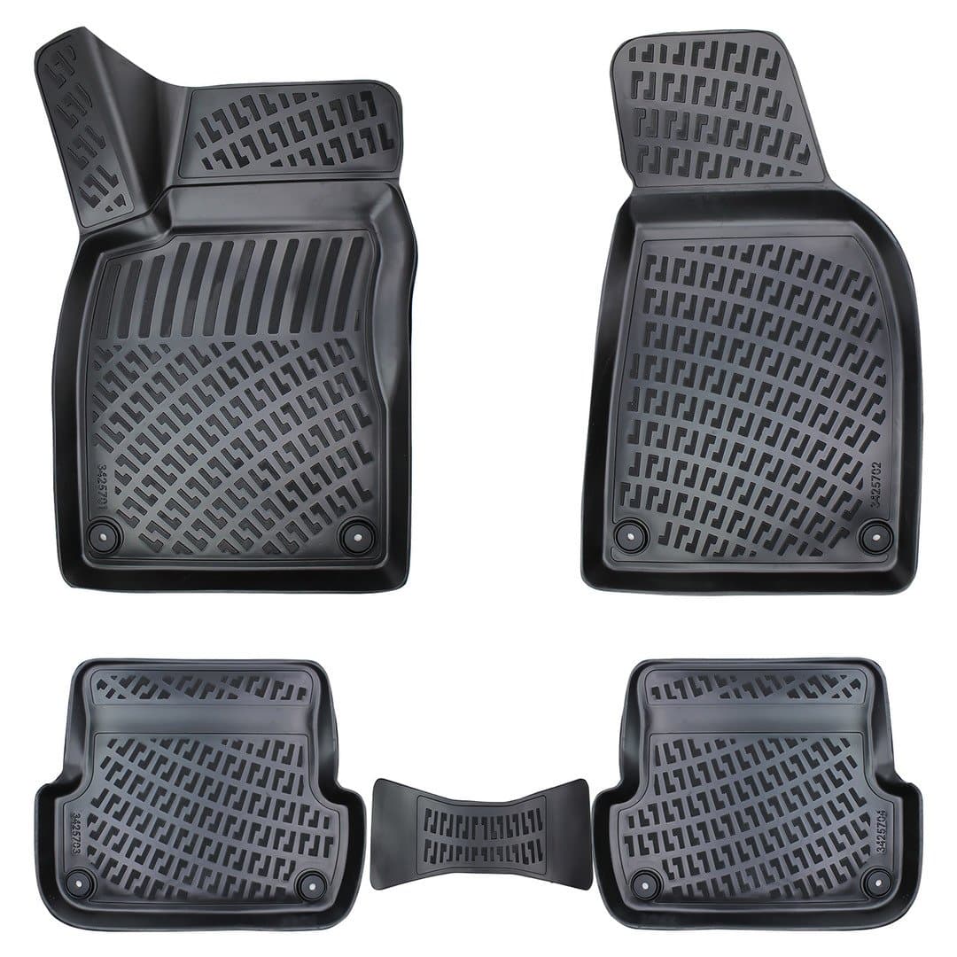 3D Auto Fußmatten Set für Audi A4 B7 Baujahr 2004-2008