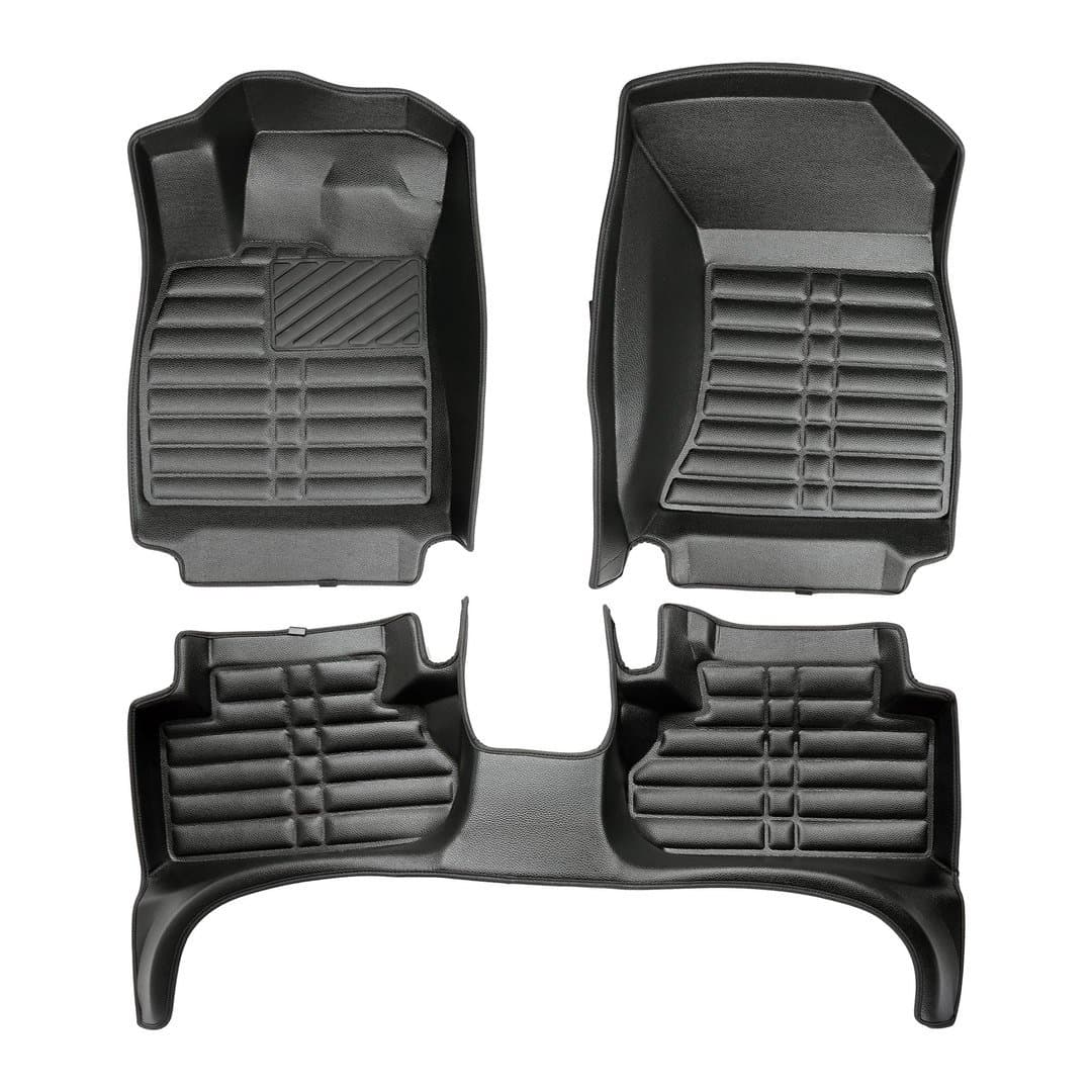 5D Premium Auto Fussmatten TPE Set passend für Audi Q4 e-tron Baujahr ab 2021