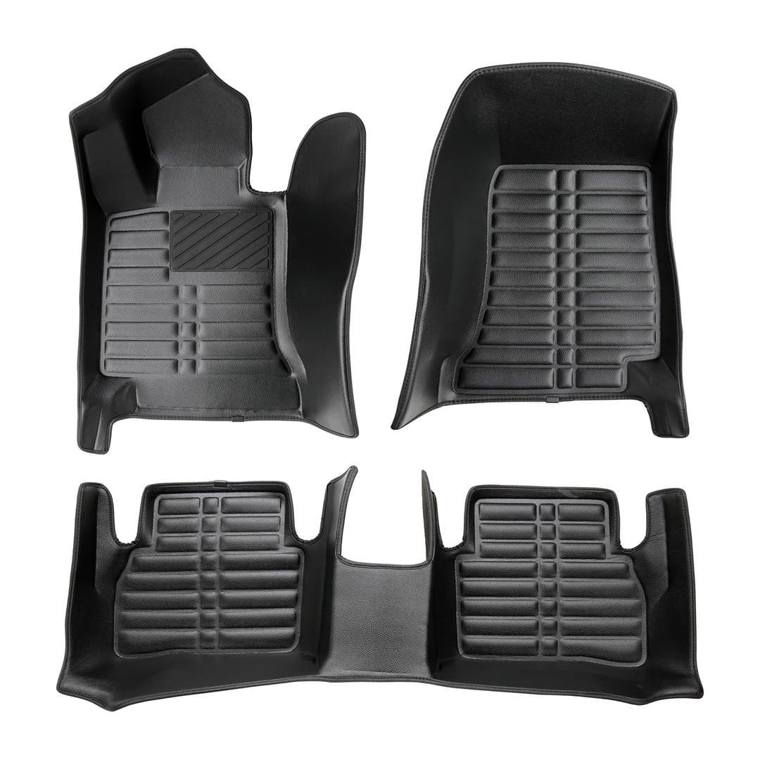 5D Premium Auto Fussmatten TPE Set passend für Mercedes C Klasse W206 Hybrid Baujahr ab 2021