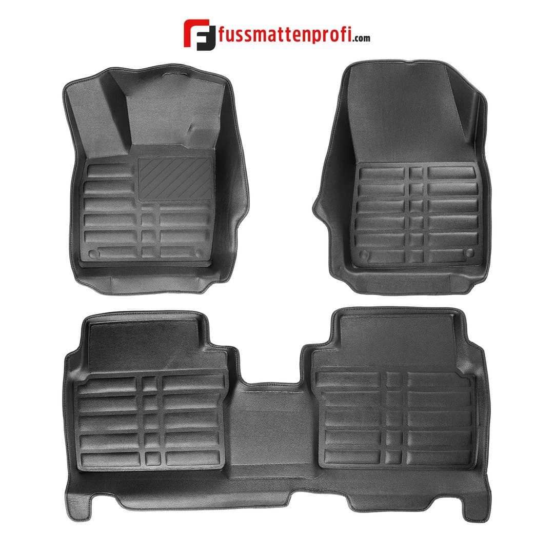 5D Premium Auto Fussmatten TPE Set passend für VW ID6 Baujahr ab 2021