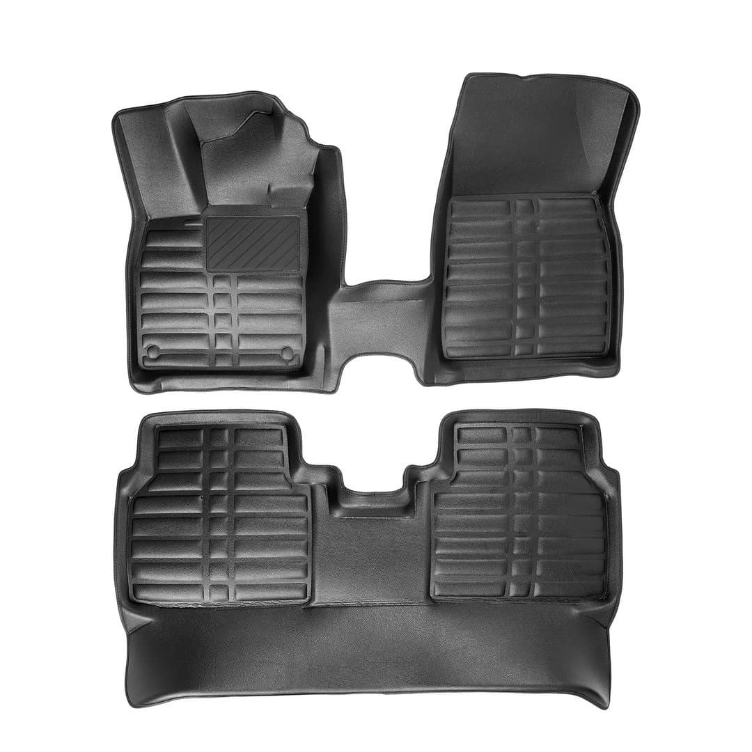 5D Premium Auto Fussmatten TPE Set passend für VW ID4 Baujahr ab 2020