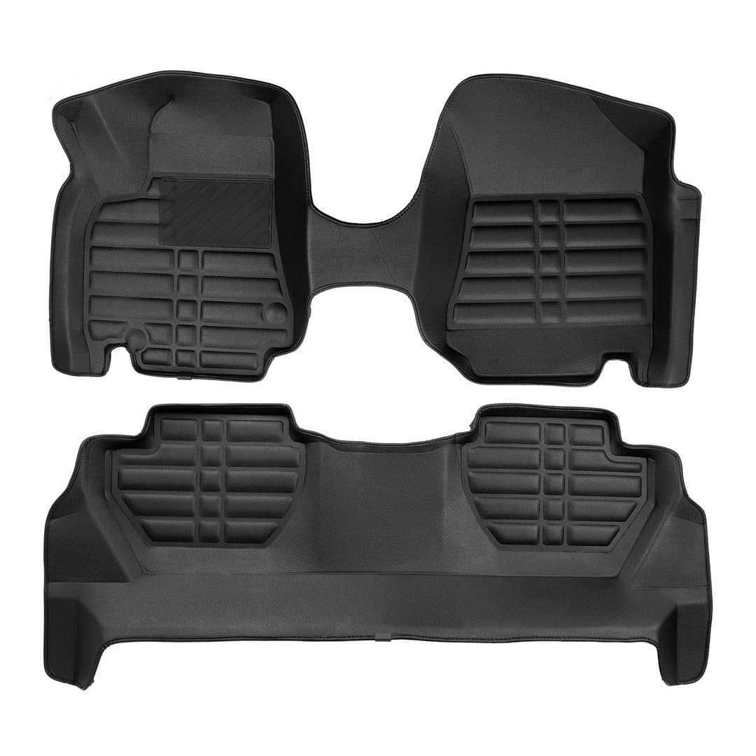 5D Premium Auto Fussmatten TPE Set passend für Peugeot Partner Tepee Baujahr 2008-2018