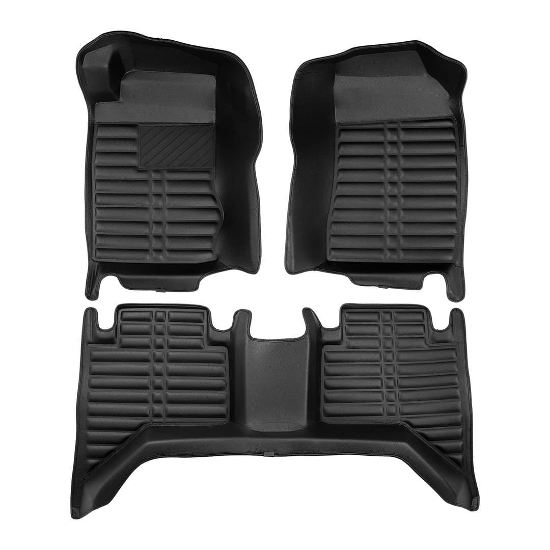 5D Premium Auto Fussmatten TPE Set passend für Isuzu D-Max Baujahr ab 2019