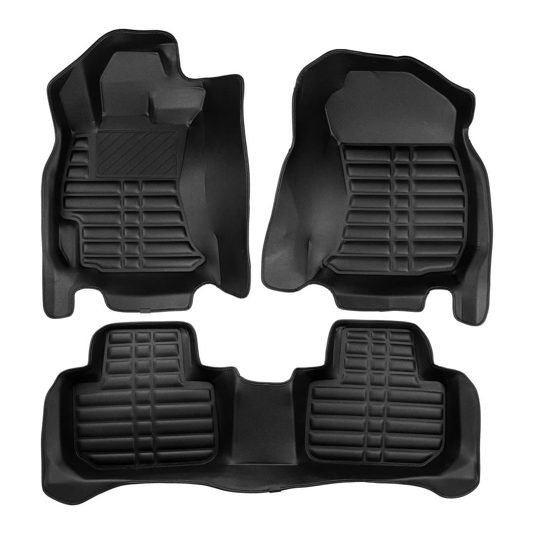 5D Premium Auto Fussmatten TPE Set passend für Subaru Old Forester (4.Gen) Baujahr 2012-2019