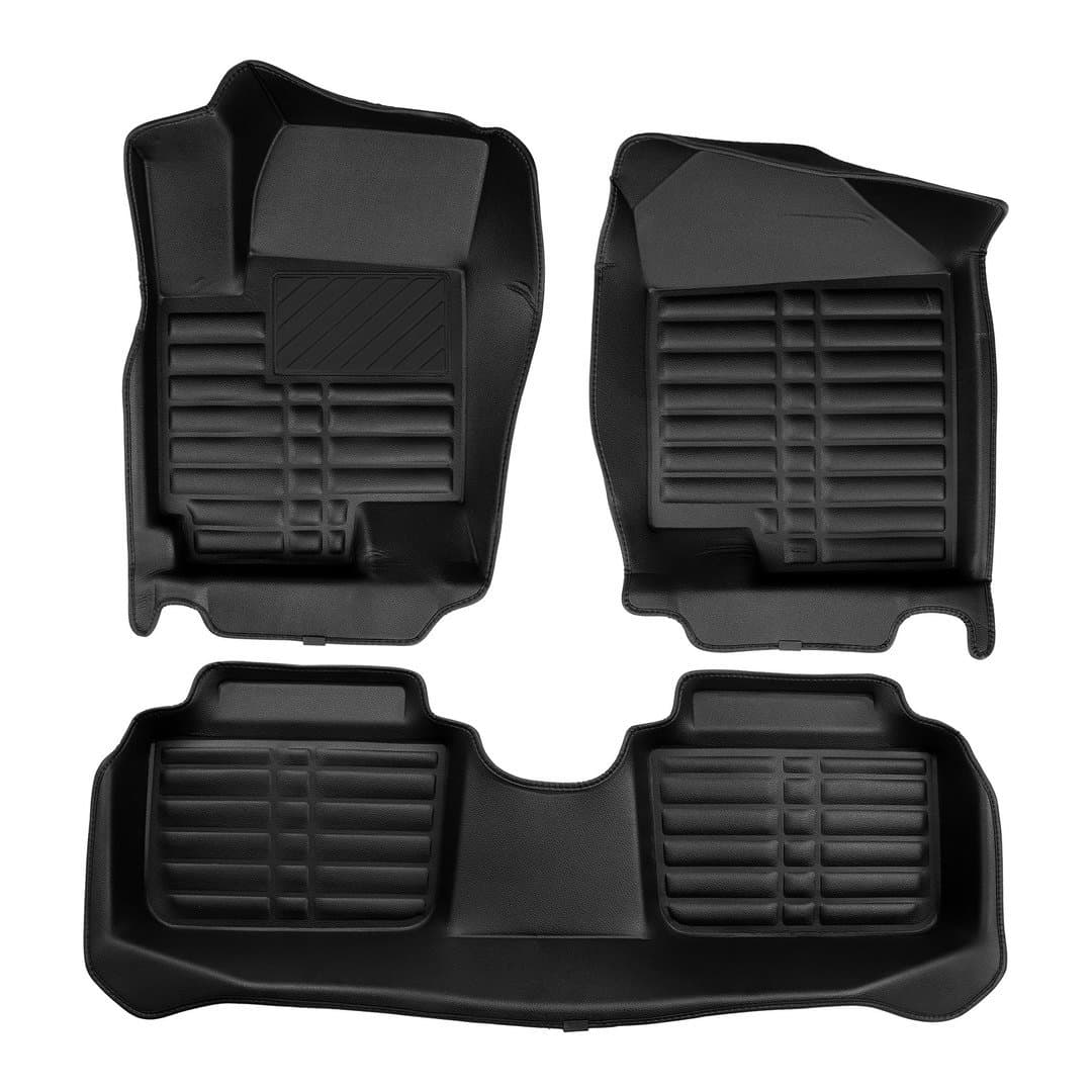 5D Premium Auto Fussmatten TPE Set passend für Kia Soul (1.Gen) Baujahr 2008-2013