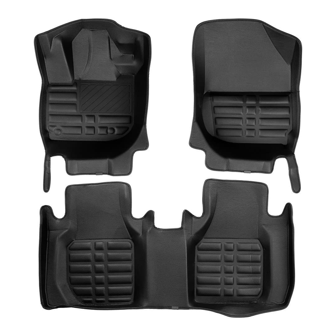 5D Premium Auto Fussmatten TPE Set passend für Honda Jazz ( New Fit ) Baujahr ab 2020