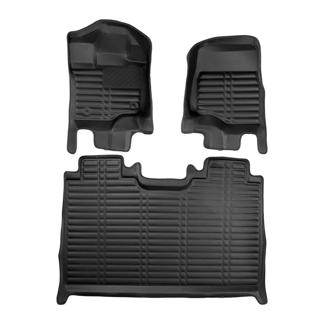 5D Premium Auto Fussmatten TPE Set passend für Ford F-150 Baujahr 2015-2020