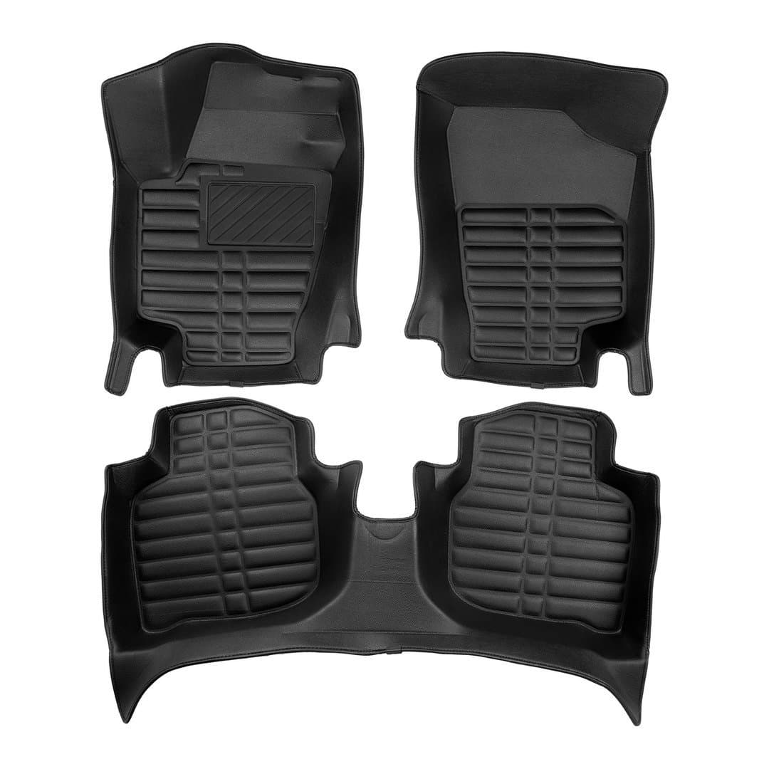 5D Premium Auto Fussmatten TPE Set passend für Skoda Rapid Baujahr 2012-2019