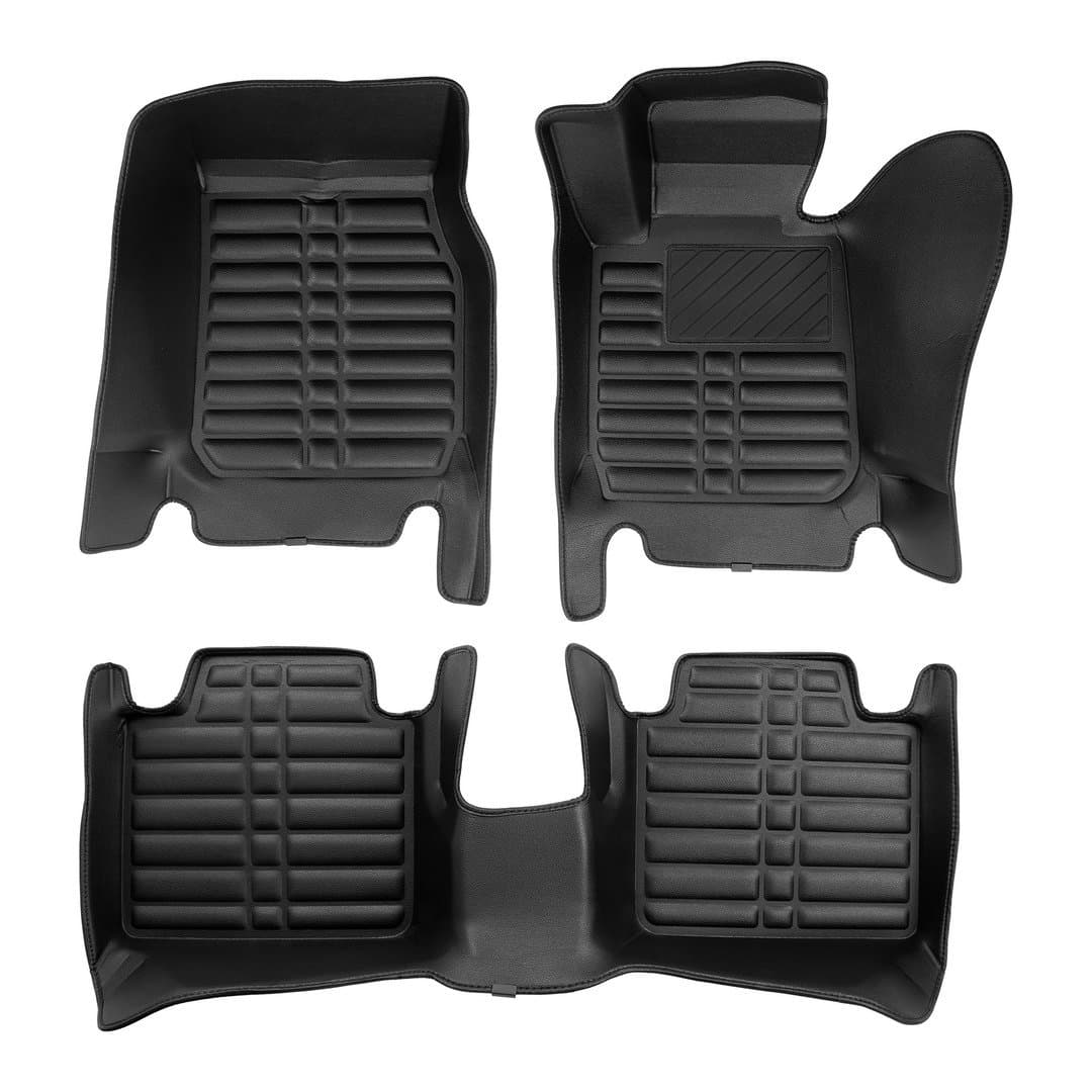 5D Premium Auto Fussmatten TPE Set passend für BMW 3 E92 Baujahr 2005-2013