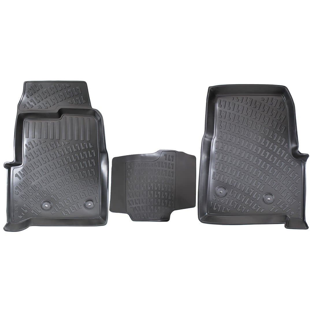 3D Auto Fussmatten Set passend für Ford TRANSIT CUSTOM (4 Sitz) Baujahr 2012-2023