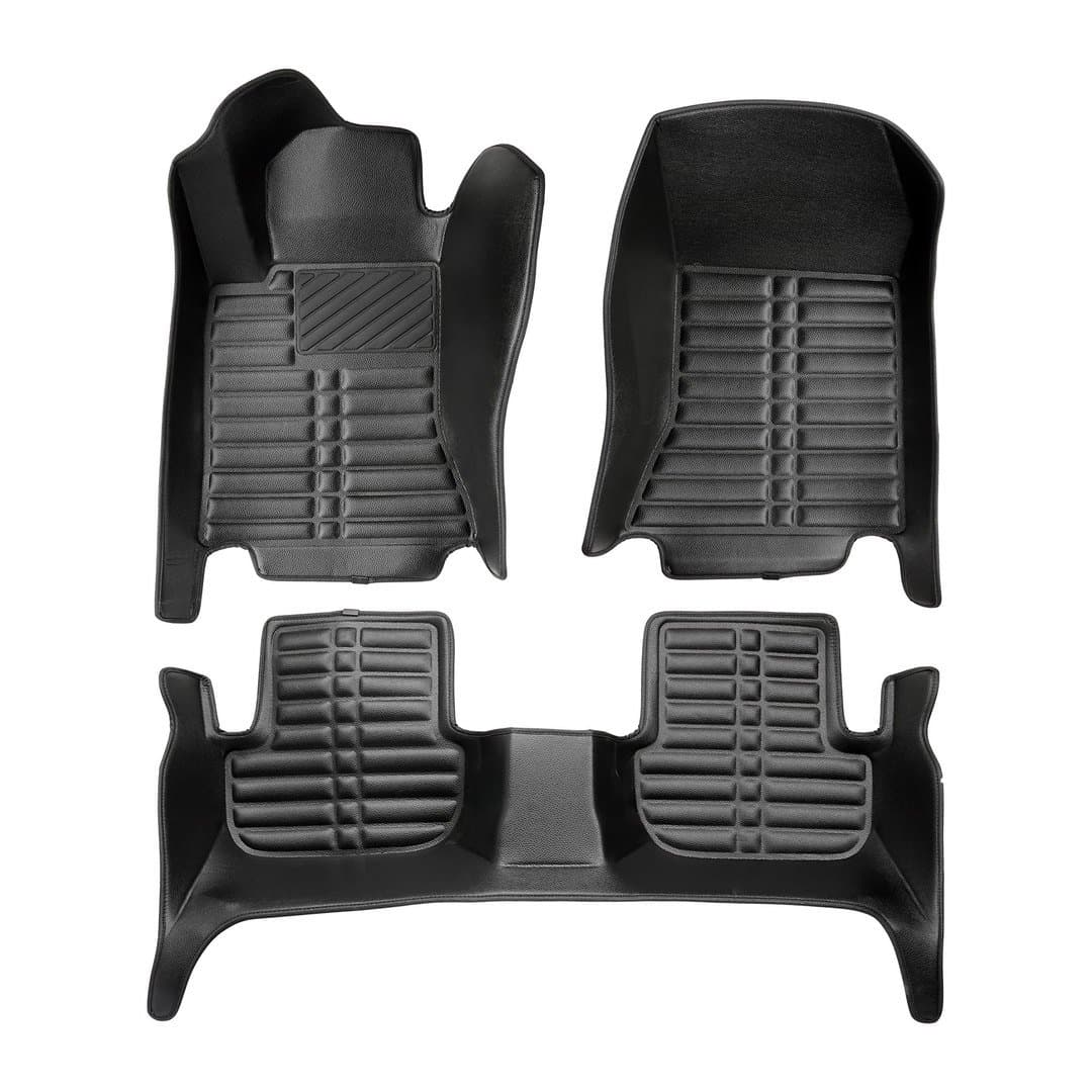 5D Premium Auto Fussmatten TPE Set passend für Mercedes CLA (1.Gen) Baujahr 2013-2018