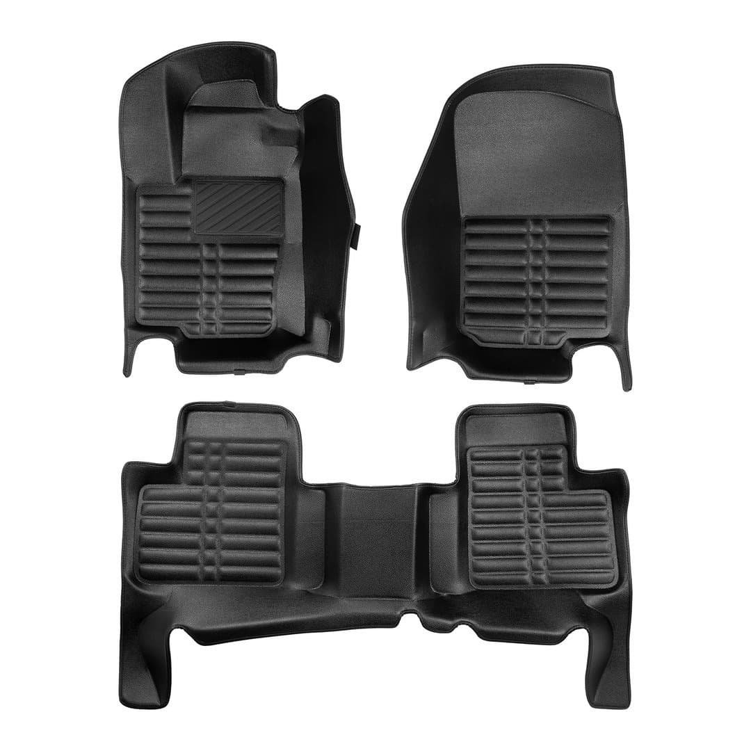 5D Premium Auto Fussmatten TPE Set passend für Mercedes GLE (W166) Baujahr 2015-2019