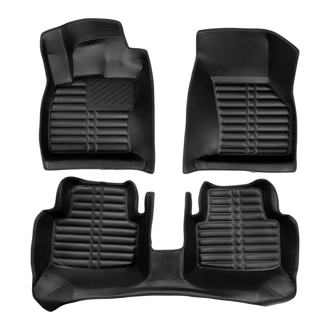 5D Premium Auto Fussmatten TPE Set passend für Skoda Octavia (3.Gen) Baujahr 2012-2019