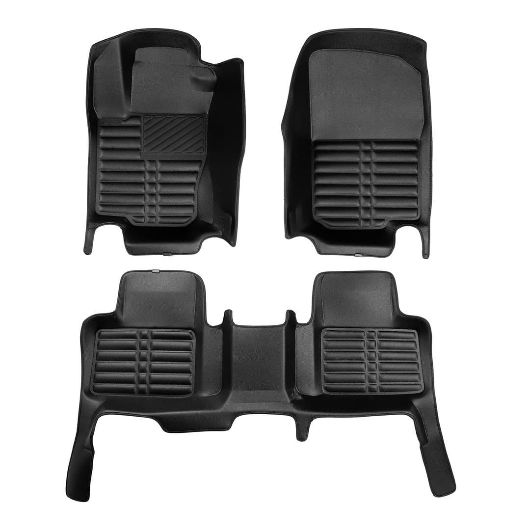 5D Premium Auto Fussmatten TPE Set passend für Mercedes GLS (X166) Baujahr 2012-2019