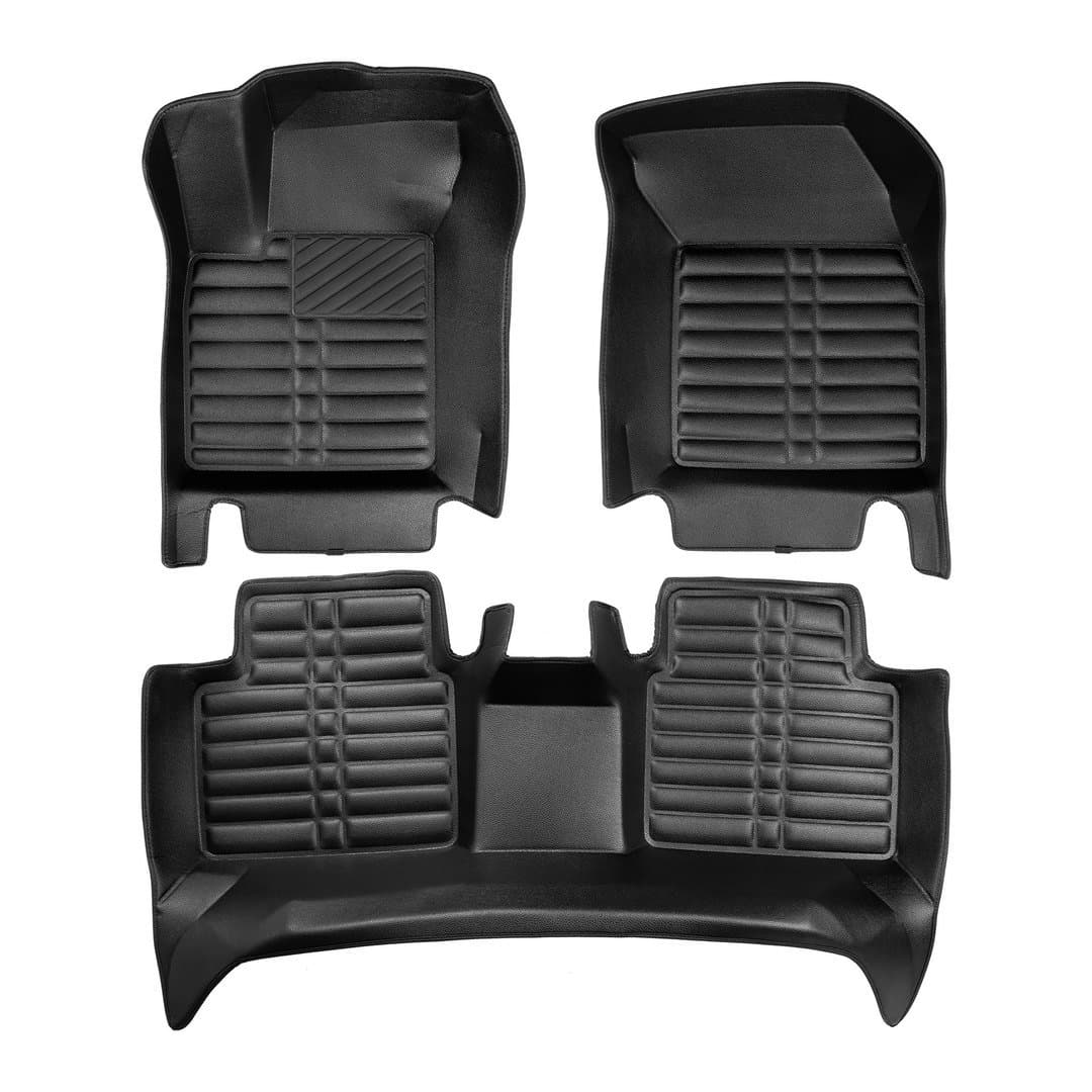 5D Premium Auto Fussmatten TPE Set passend für Ford Focus (4.Gen) Baujahr ab 2018