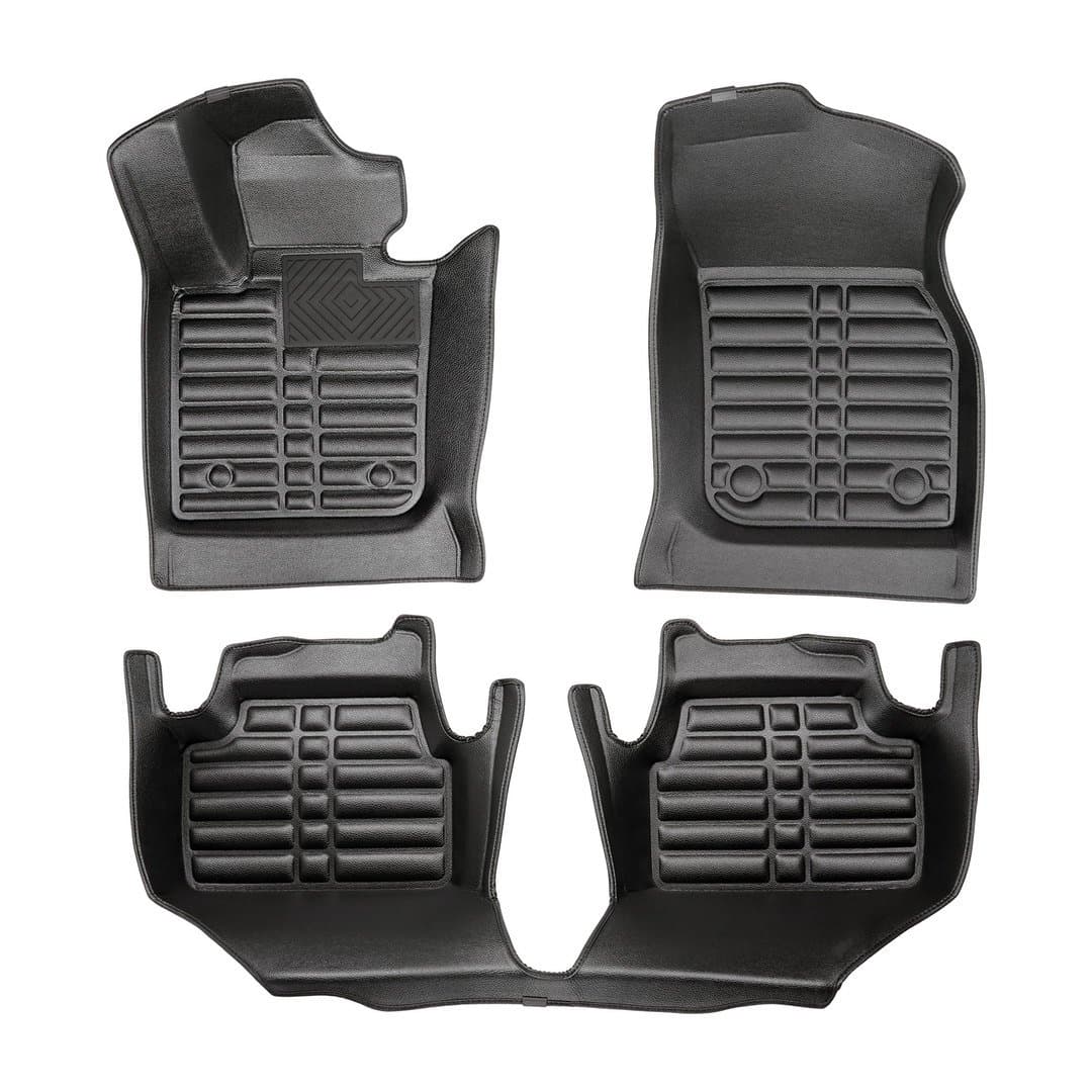 5D Premium Auto Fussmatten TPE Set passend für Mini Cooper F55 (3.Gen) (5 Türig) Baujahr ab 2014