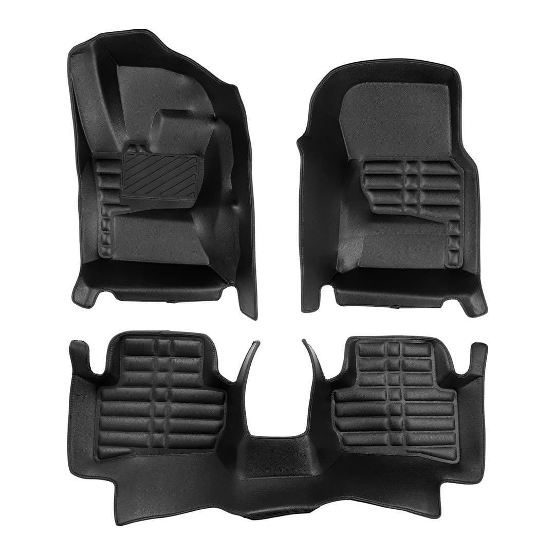 5D Premium Auto Fussmatten TPE Set Passend für Jaguar F-Pace Baujahr ab 2016