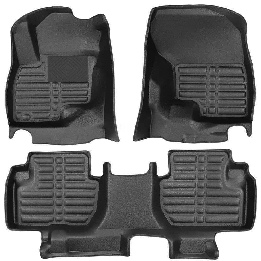 5D Premium Auto Fussmatten TPE Set passend für Mitsubishi Outlander PHEV/Hybrid Baujahr 2012-2020