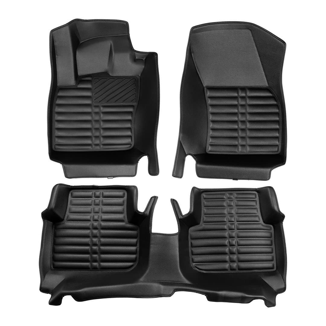 5D Premium Auto Fussmatten TPE Set passend für Ford Fiesta (8.Gen) Baujahr ab 2017