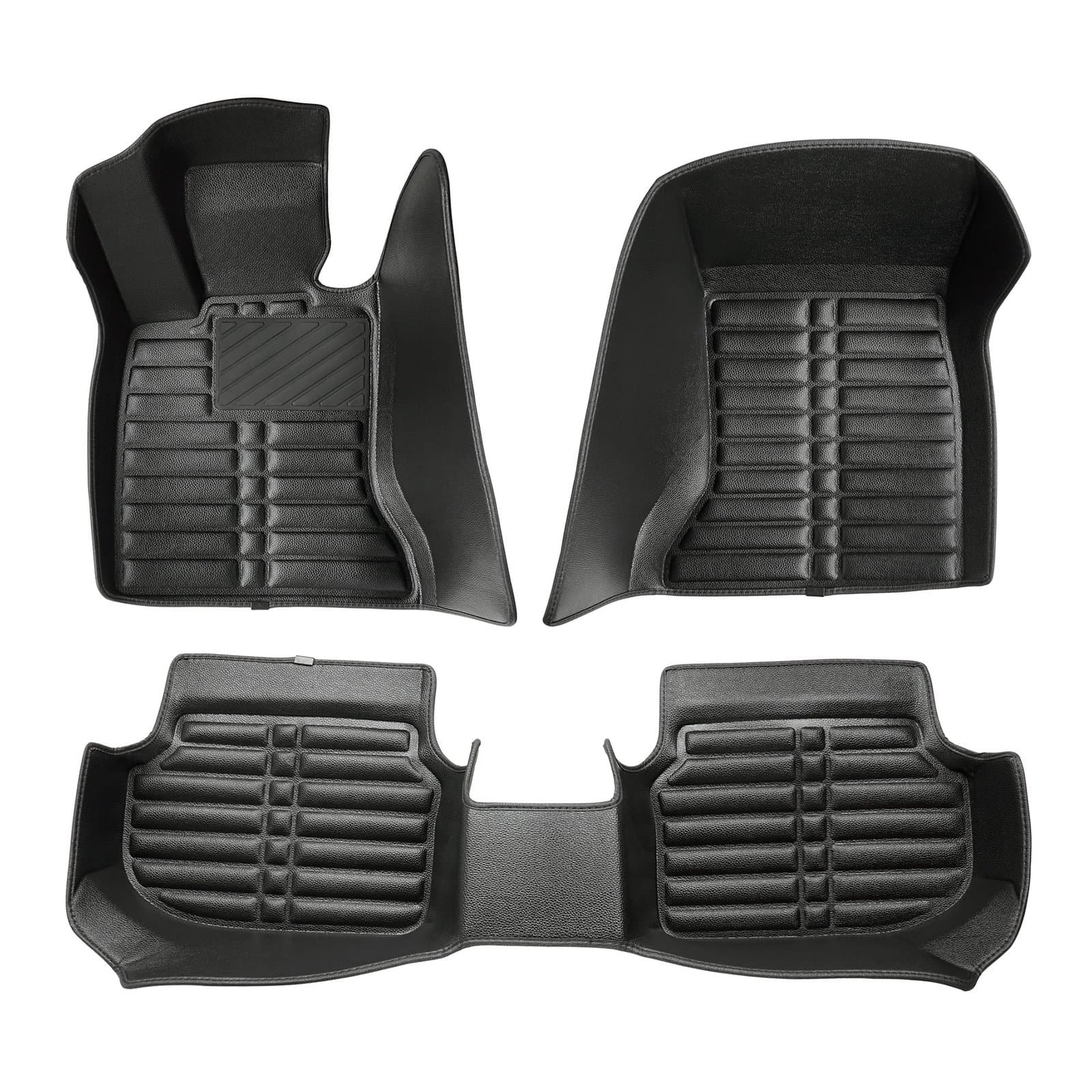 5D Premium Auto Fussmatten TPE Set passend für BMW 5 (E60/E61) Baujahr 2003-2010