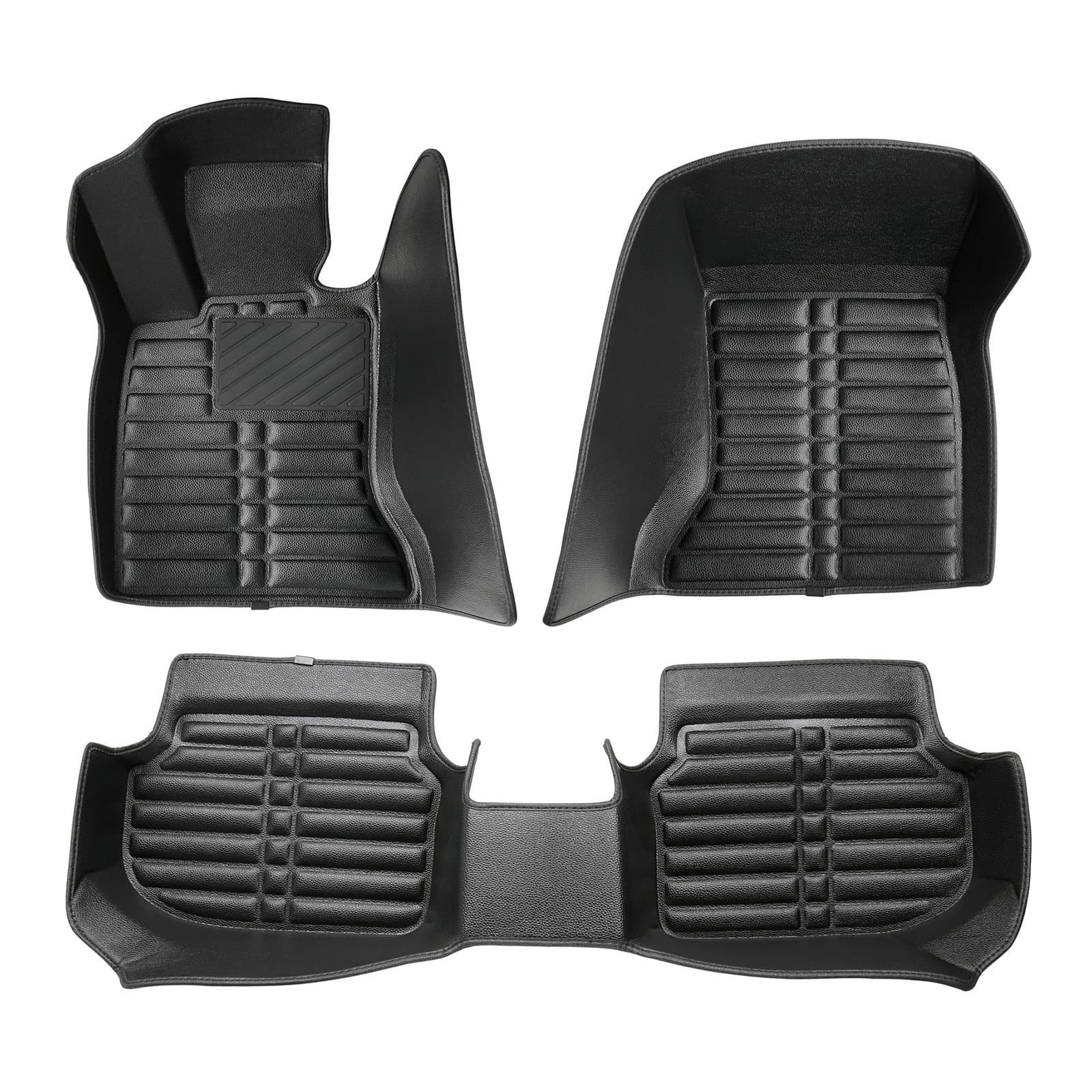5D Premium Auto Fussmatten TPE Set passend für BMW 5 (F10/F11) Baujahr 2010-2013