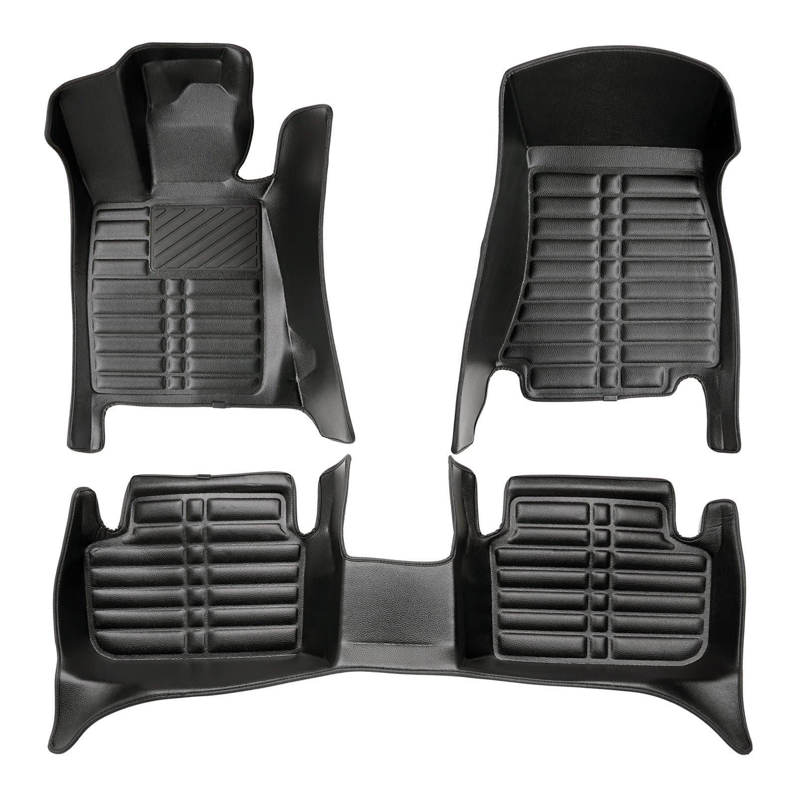 5D Premium Auto Fussmatten TPE Set passend für BMW 7 (G11) Baujahr 2015-2022