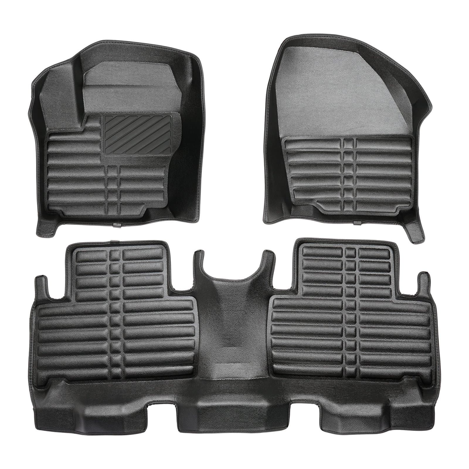 5D Premium Auto Fussmatten TPE Set passend für Ford S-Max (1.Gen) Baujahr 2006-2014